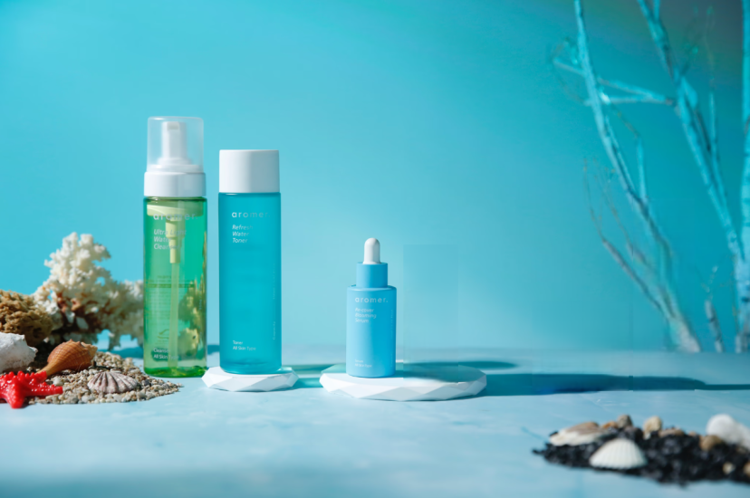 Aromer 3 Lü Özel Set Yenileyici Yüz Bakım Toniği - Temizleme Köpüğü - Bakım Serumu