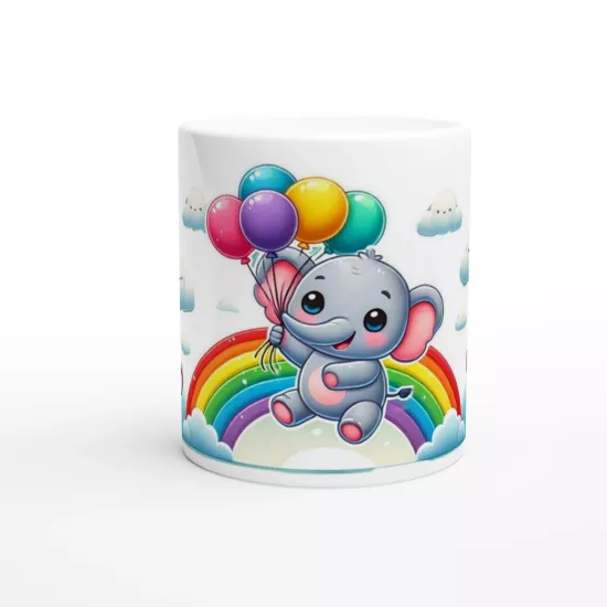 Balonlarla Uçan Sevimli Fil Kupası