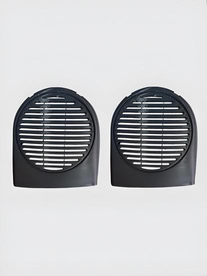 Renault Clio 2 Antrasit Gri Reno Uyumlu 2 Adet  Ön Kapı Hoparlör Kapağı Gri Renk 1 ÇİFT Sağ Sol 2li Set