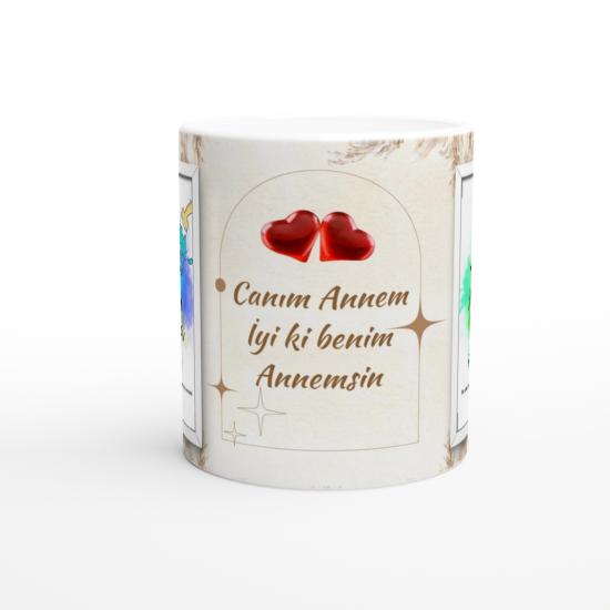 Canım Annem İyi ki Benim Annemsin Baskılı Kupa Bardak