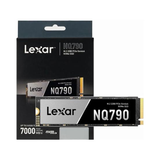 Lexar NQ790 1TB NVMe PCIe Gen4 x4 Okuma 7000MB – Yazma 6000MB M.2 SSD (LNQ790X001T-RNNNG)