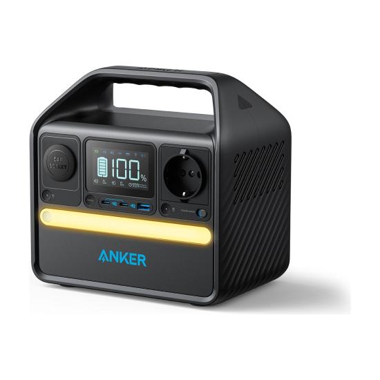 Anker SOLIX 522 PowerHouse 300Wh I 300W Taşınabilir Güç Kaynağı - A1721 (Anker Türkiye Garantili)