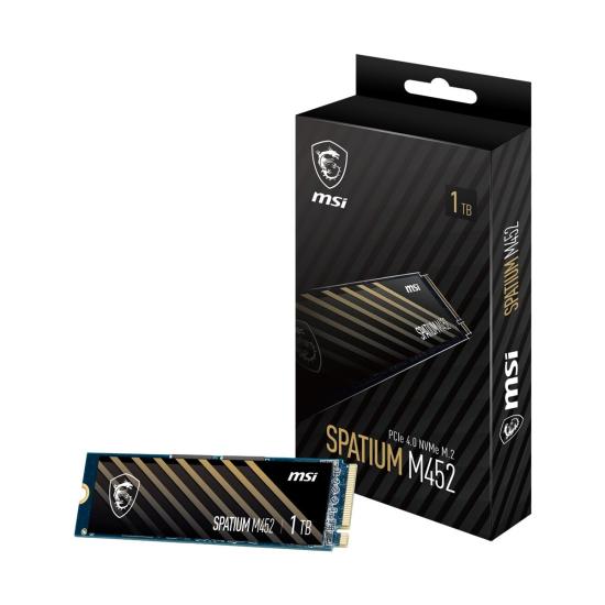 Msı SSD Spatıum M452 Pcıe 4.0 Nvme M.2 1tb