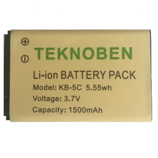 Teknoben 1500 Mah Pil 3.7 Volt ORJİNAL Telsiz Bataryası