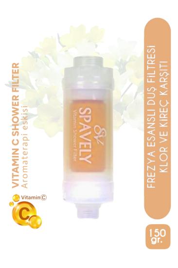 Spavely Frezya Çiçeği Duş Başlığı Filtresi Arıtması Güney Kore Menşei Klor Kireç Karşıtı Hoş Kokulu 150 gr