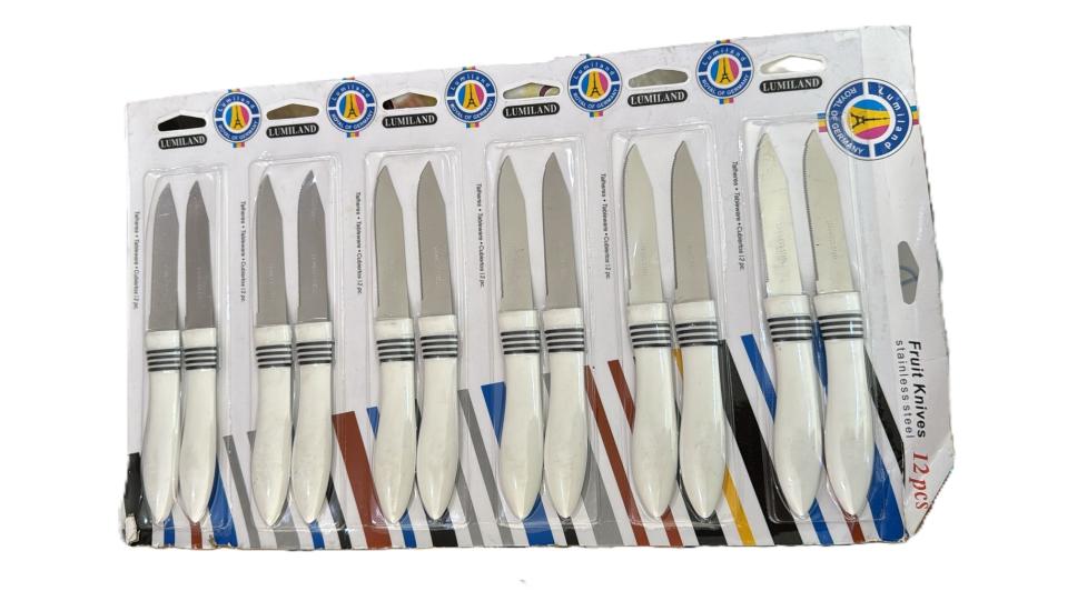 12 Adet Lazer Kesim Tırtıklı Çok Keskin Steak Et Biftek Tavuk Yemek Bıçağı Royal Of Germany