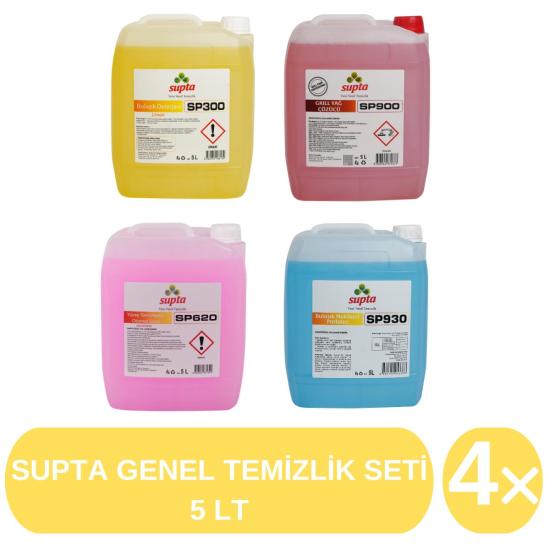 Supta 4’lü Genel Temizlik Seti 5 KG