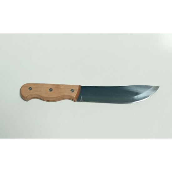 Paslanmaz Çelik 27 cm Ahşap Saplı Feng Feng Mutfak Doğrama Kesme Bıçağı Çok Amaçlı TM6146