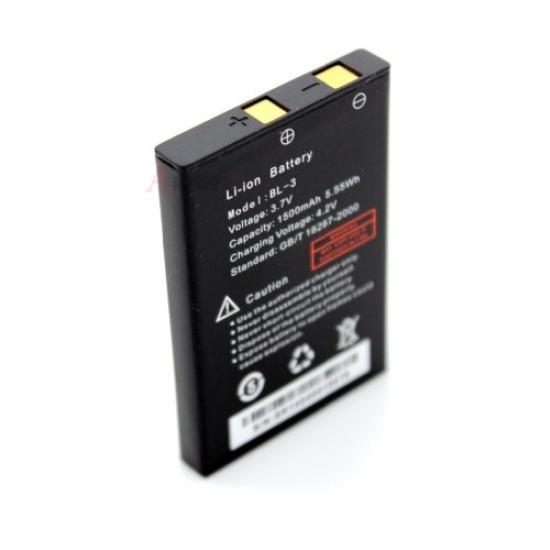 Baofeng Uv-3 3R Serileri İçin BL-3 1500 Mah Orjinal Telsiz Batarya