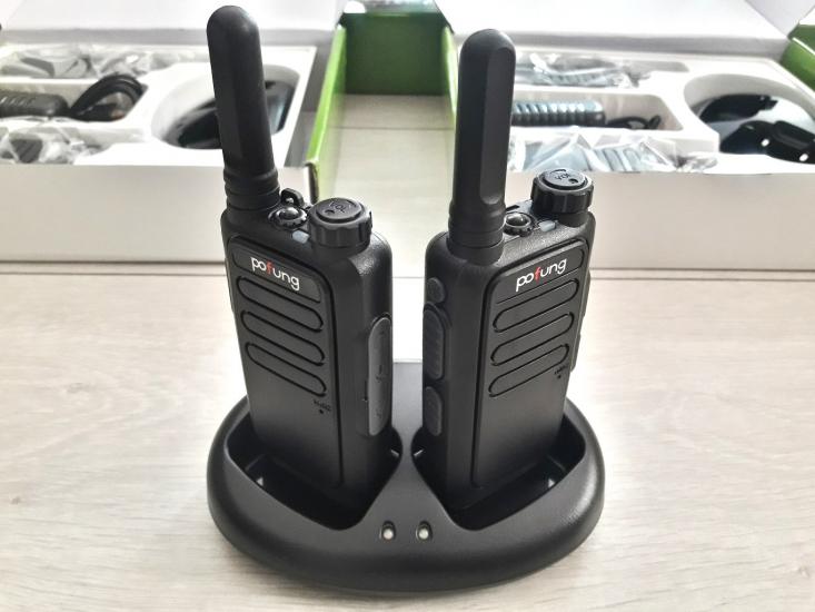 2 Li Set Pofung Pmr Lisanssız Telsiz Baofeng Mars Zastone Teknoben Wln Uyumlu