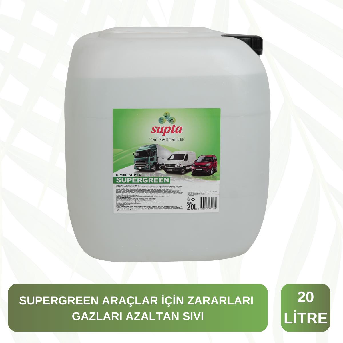 Supta%20Supergreen%20Dizel%20Araçlar%20Için%20Emisyon%20Düşürücü%20Yakıt%20Katkısı%20Euro%204/5/6%2020%20LT