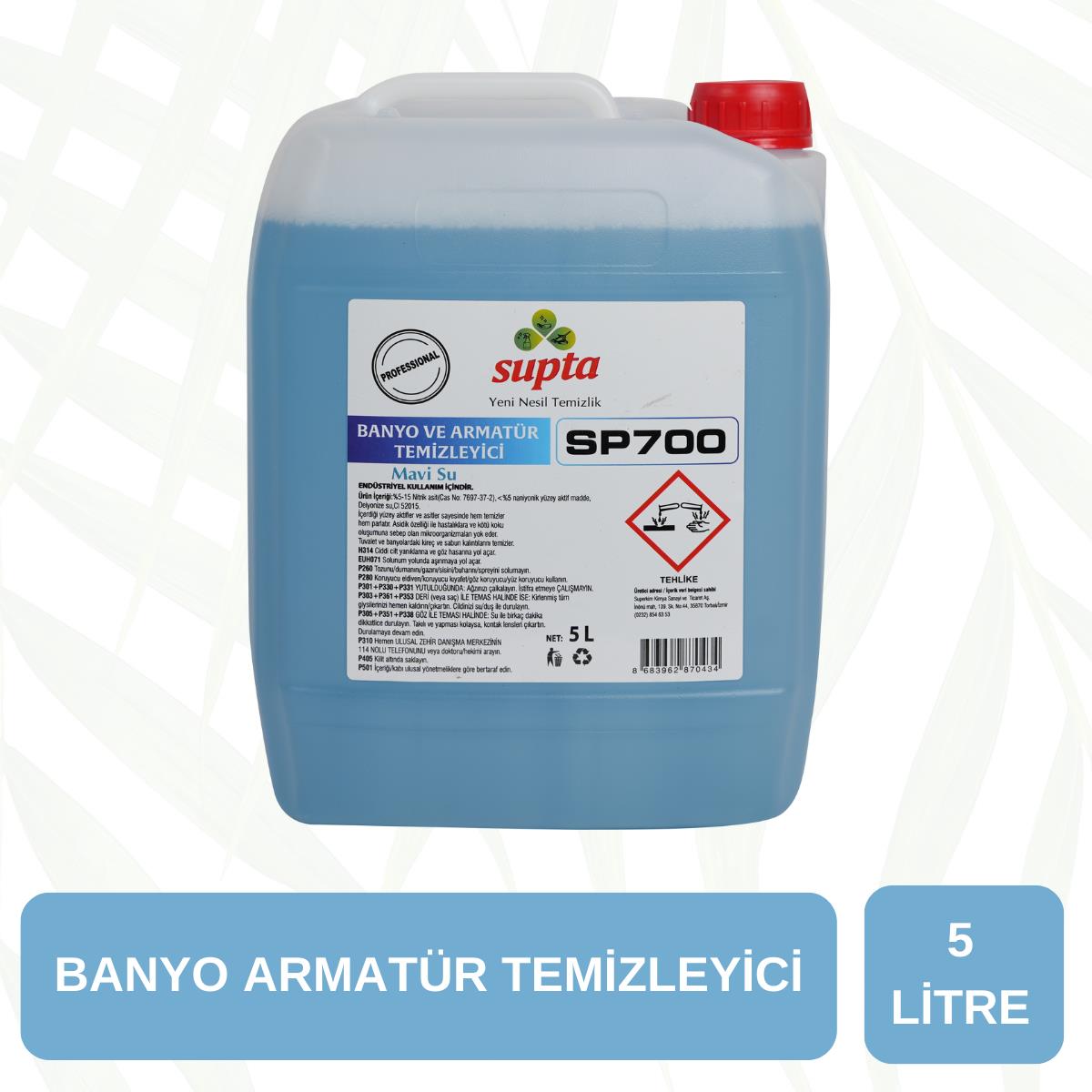 Supta%20Mavi%20Su%20Banyo%20Armatür%20Kireç%20Çözücü%205%20Litre