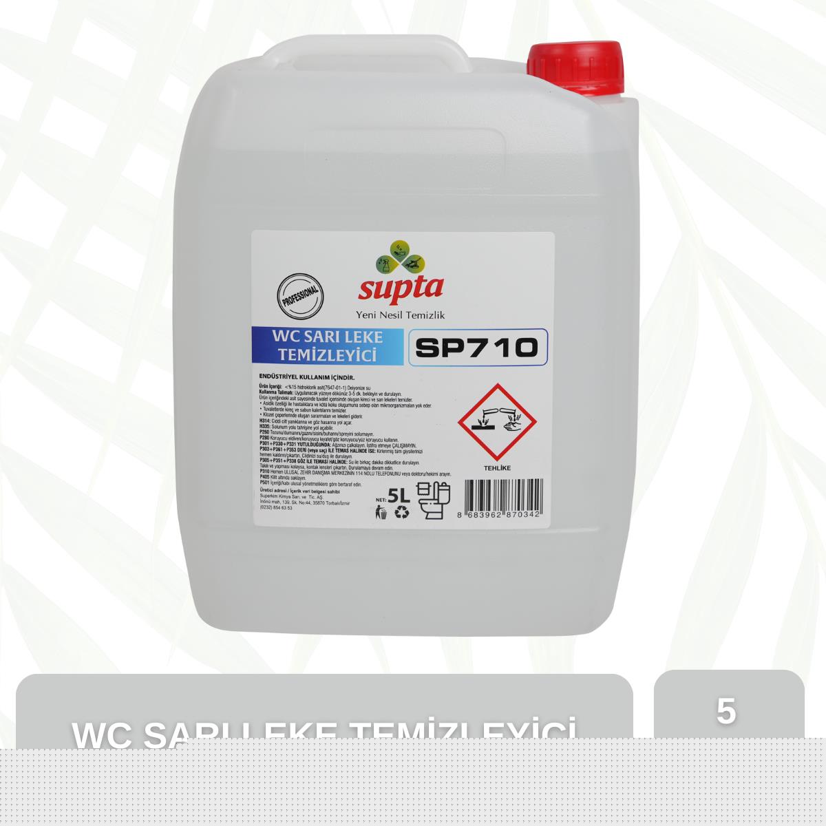 Supta%20Profesyonel%20WC%20Sarı%20Leke%20Temizleyici%205%20Litre