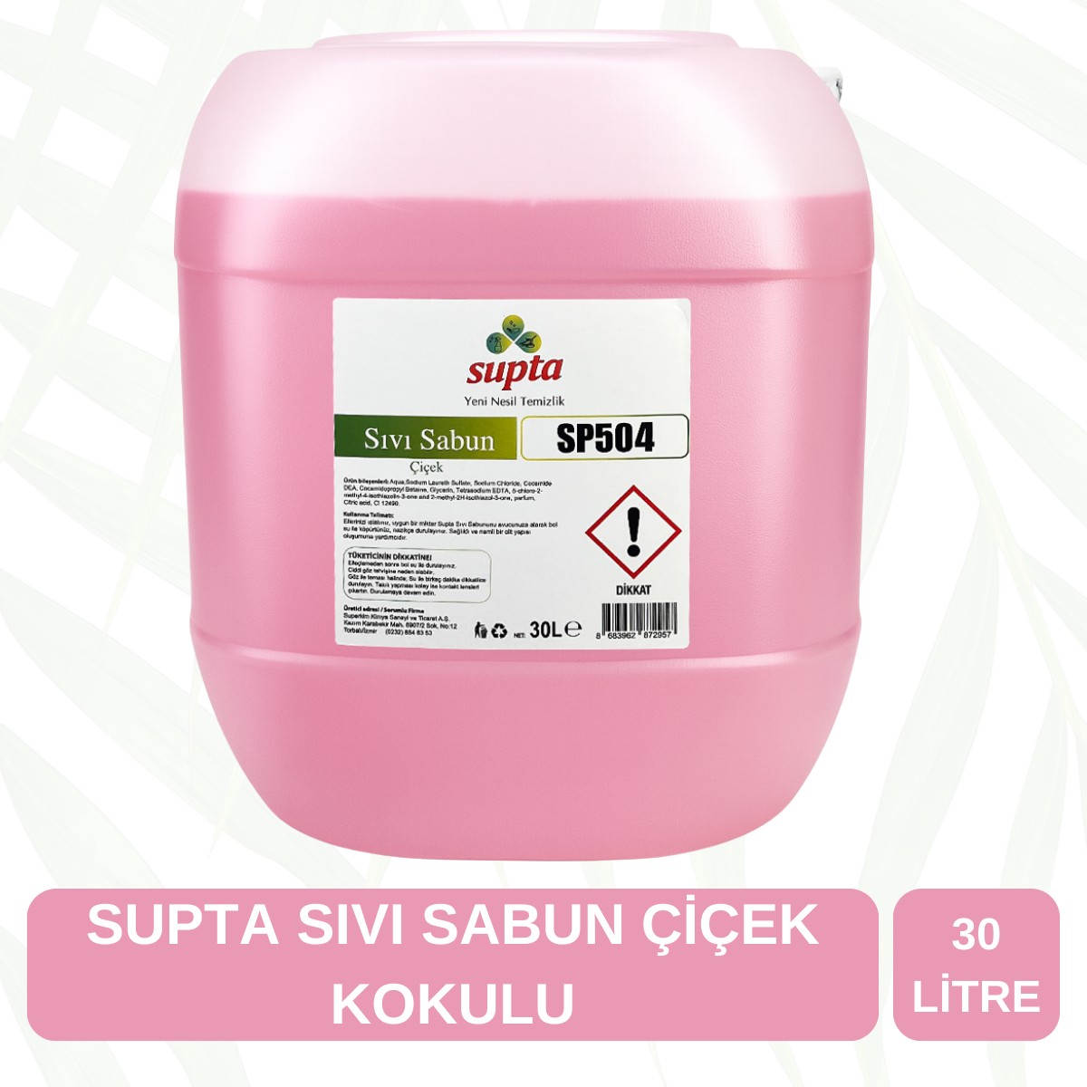 Supta%20Sıvı%20Sabun%20Çiçek%20Kokulu%2030%20LT