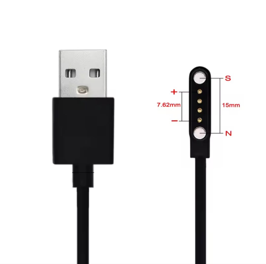 Akıllı%20Saat%20Smart%20Watch%20Mıknatıslı%20Şarj%20Data%20Kablosu%20Manyetik%204%20Pin%20Siyah%20Renk
