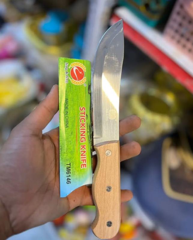 Paslanmaz%20Çelik%2027%20cm%20Ahşap%20Saplı%20Feng%20Feng%20Mutfak%20Doğrama%20Kesme%20Bıçağı%20Çok%20Amaçlı%20TM6146