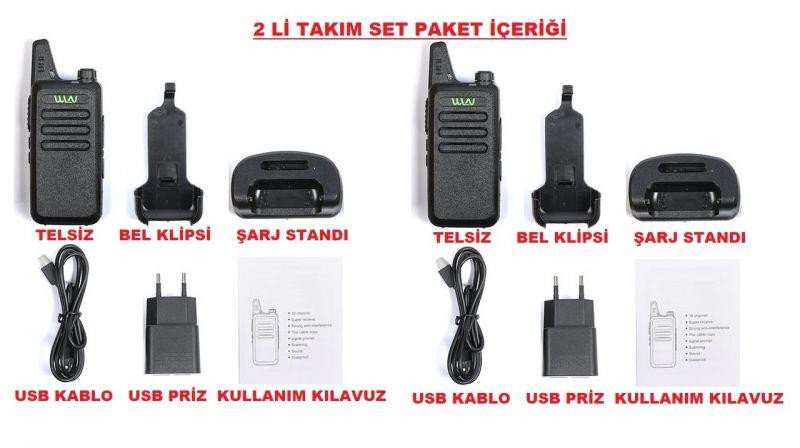 2%20li%20Set%20Wln%20Türkçe%20Telsiz%20Üstün%20Performans%20Son%20Versiyon%20Kolay%20Kullanım